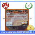 Pp Top Zip Fruit Packing Bag With Handle For Vegetables